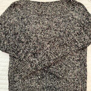 Multicolored Wide-Neck Sweater